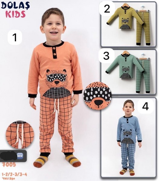 Пижама Для Мальчика Dolas Kids (1-2/2-3/3-4лет)
