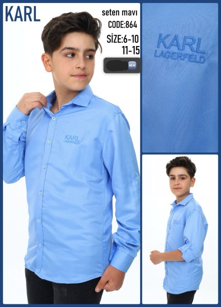 Школьная Брендовая Рубашка Для Мальчика (6-7-8-9-10лет)