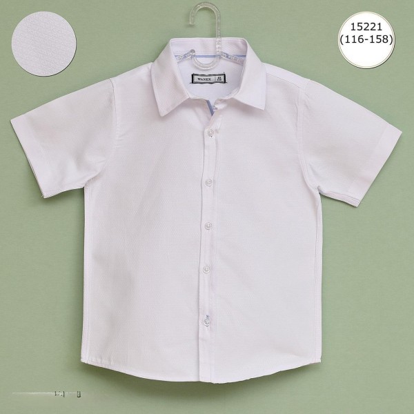 Школьная Рубашка Для Мальчика Wanex (6-7-8-9-10-11-12-13лет)