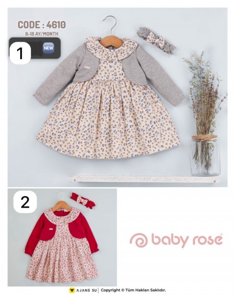Платье Для Девочки Baby Rose (6-9-12-18мес)