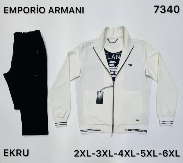 Мужской Спортивный Костюм Emporio Armani (Большие размеры)