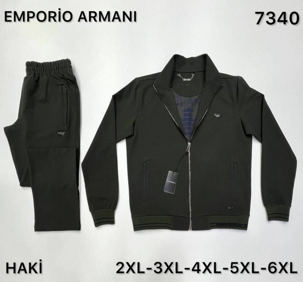 Мужской Спортивный Костюм Emporio Armani (Большие размеры)