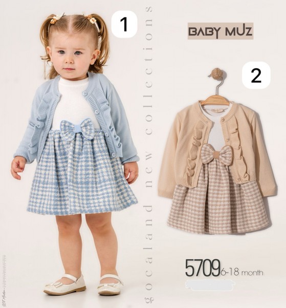 Платье Для Девочки Babymuz (6-9-12-18мес.)