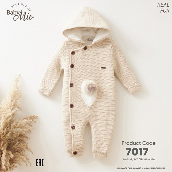 Утеплённый Человечек Baby Mio (3-6/6-9/9-12/12-18мес.)