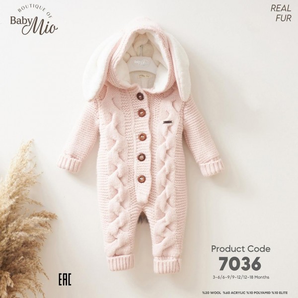 Человечек Для Девочки Baby Mio (3-6/6-9/9-12/12-18мес.)