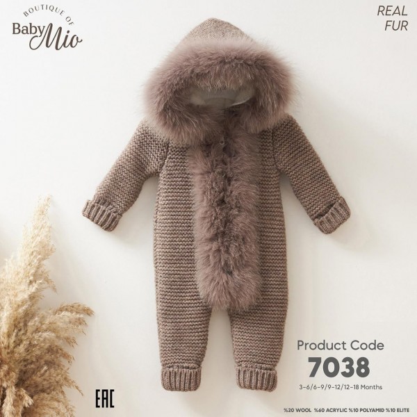 Человечек Для Девочки Baby Mio (3-6/6-9/9-12/12-18мес.)