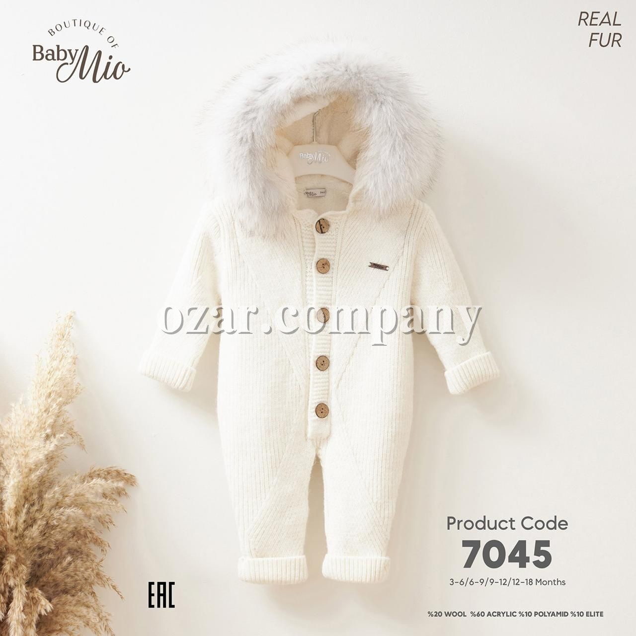 Человечек Для Девочки Baby Mio (3-6/6-9/9-12/12-18мес.)