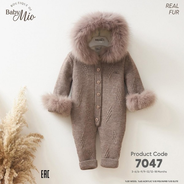 Человечек Для Девочки Baby Mio (3-6/6-9/9-12/12-18мес.)