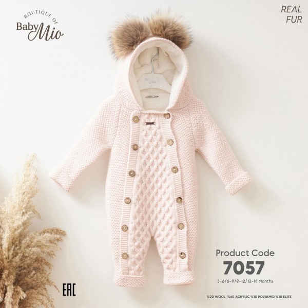 Человечек Для Девочки Baby Mio (3-6/6-9/9-12/12-18мес.)