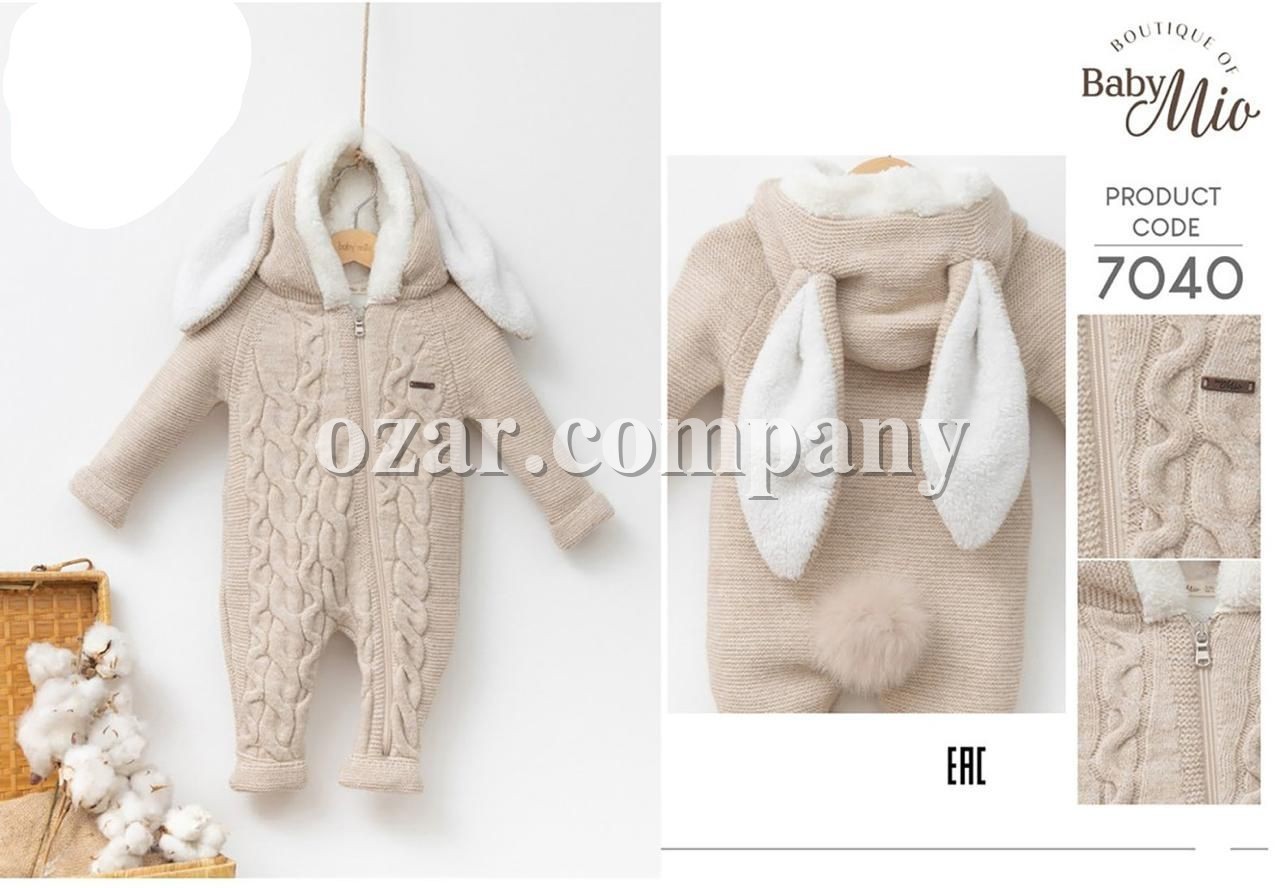 Утеплённый Человечек Baby Mio (3-6/6-9/9-12/12-18мес.)