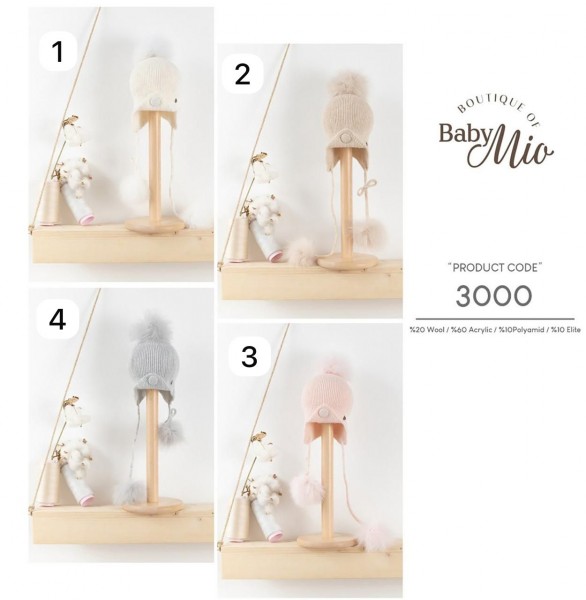 Шапка Baby Mio (3-6/6-9/9-12/12-18мес.)