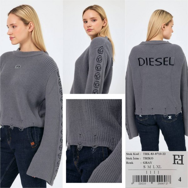 Женский Трикотажный Свитер Diesel