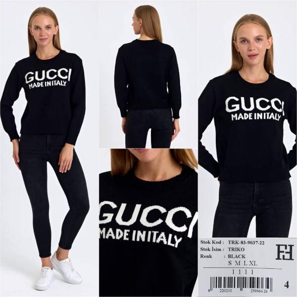 Женский Трикотажный Свитер Gucci