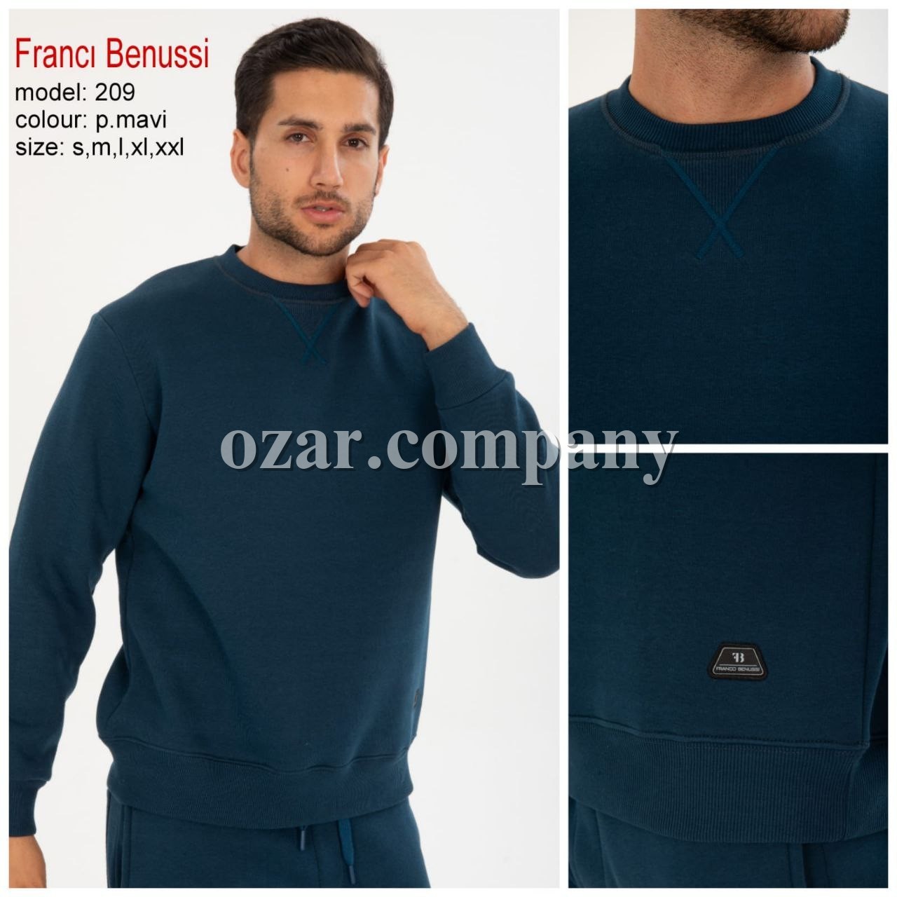 Мужской Свитшот Franco Benussi