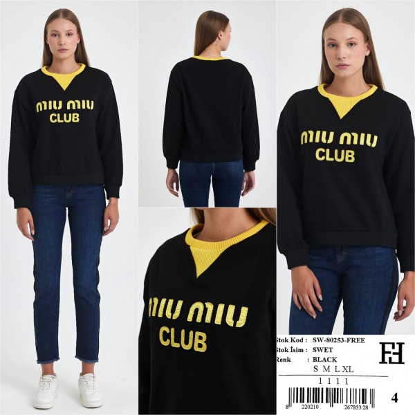 Женский Свитшот Miu Miu