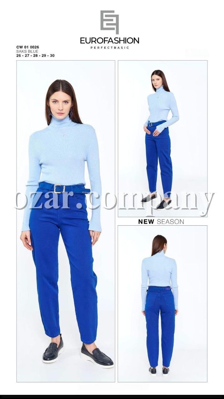 Женские Джинсы Euro Fashion