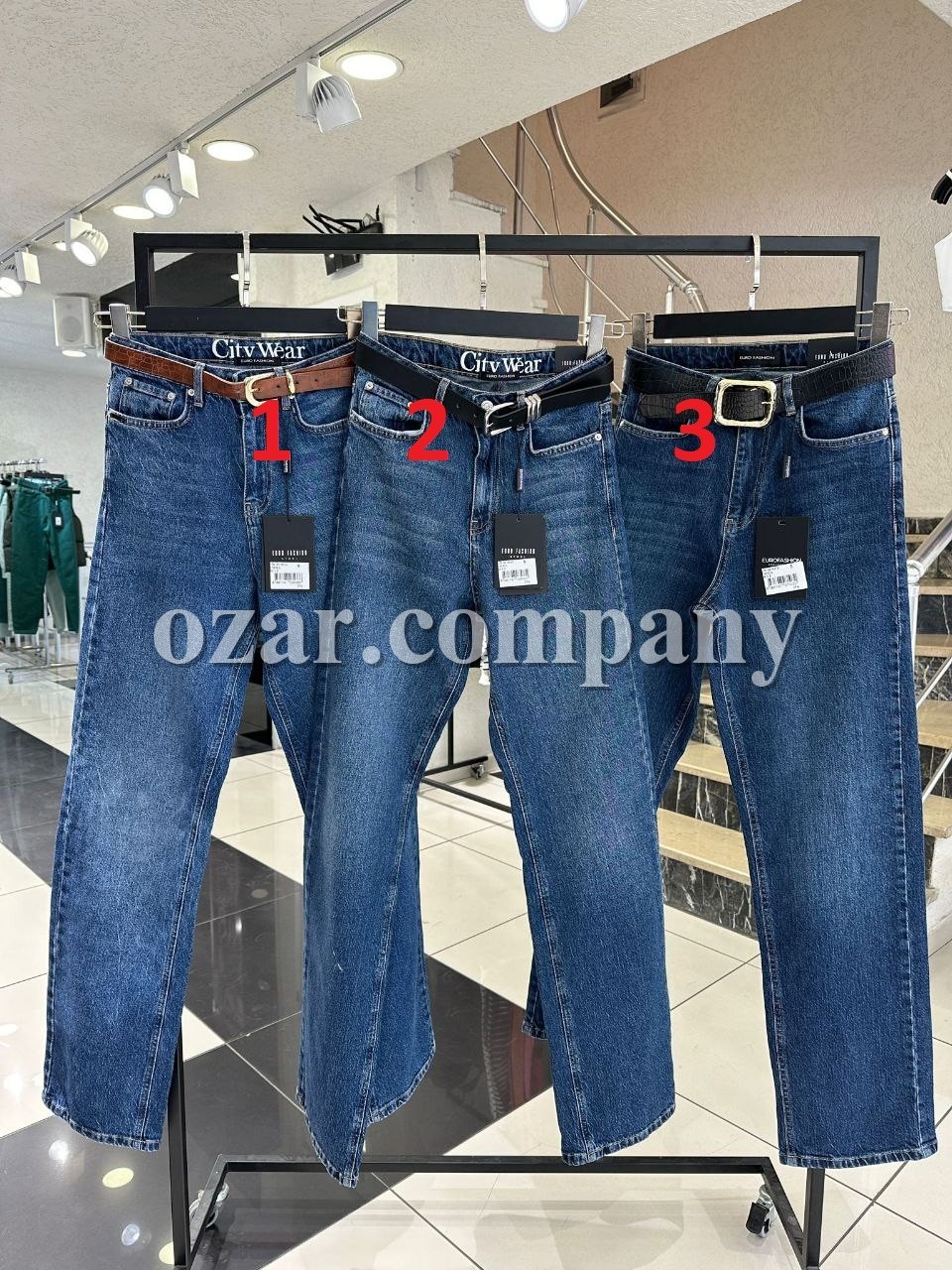 Женские Джинсы Euro Fashion