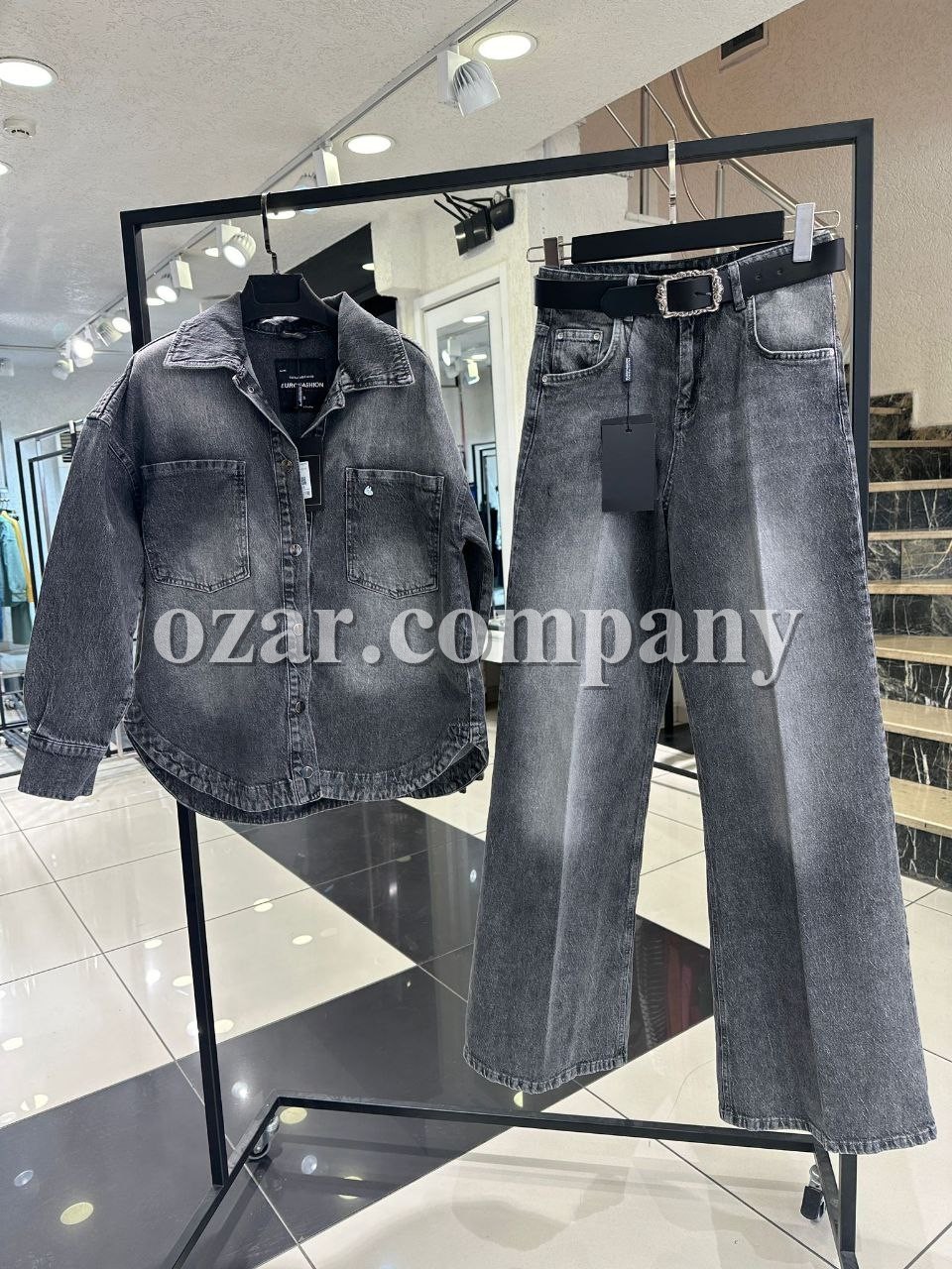 Женский Джинсовый Пиджак Euro Fashion