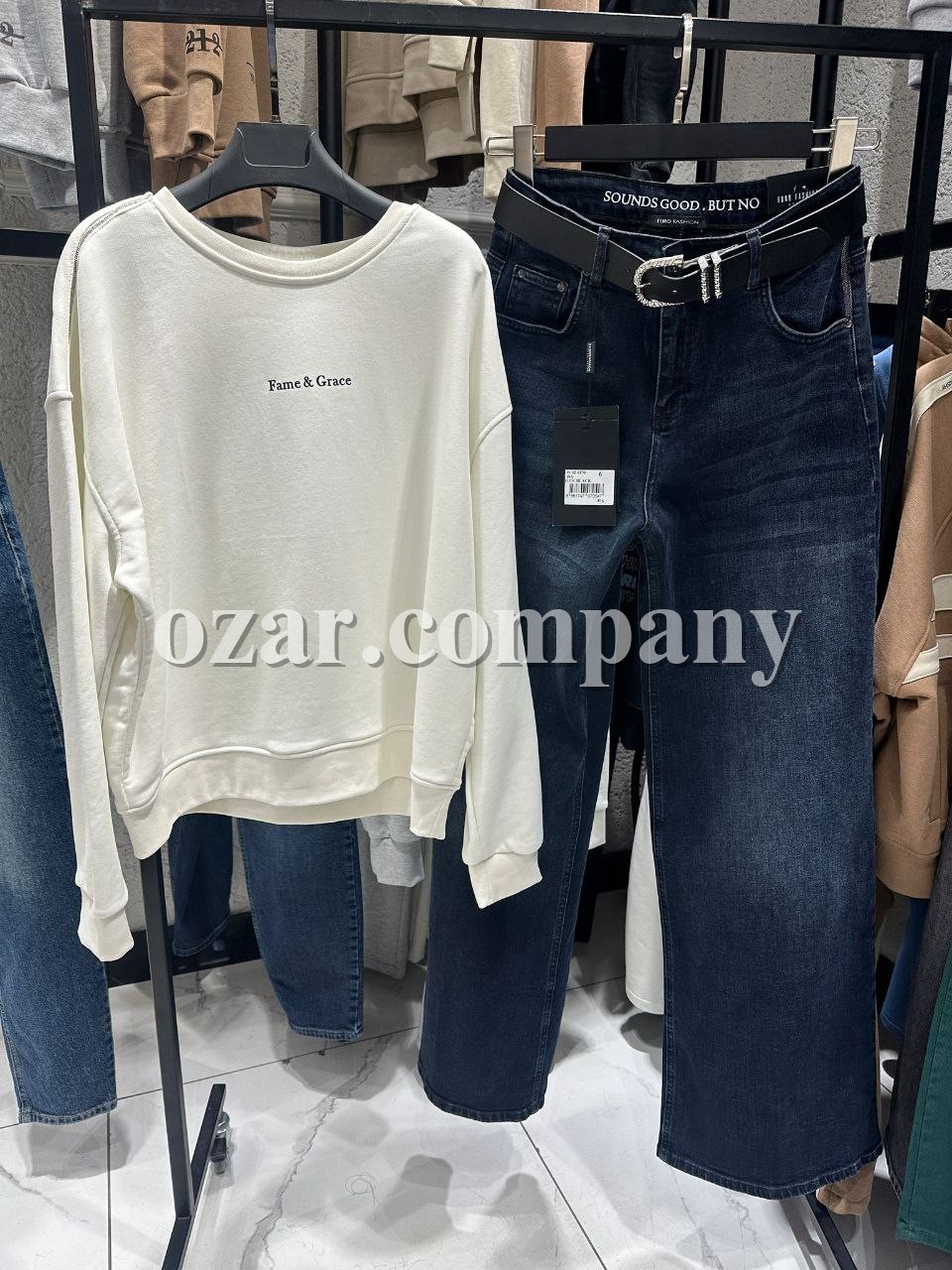 Женские Джинсы Euro Fashion (Большие размеры)