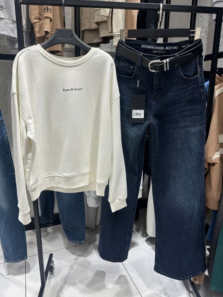 Женские Джинсы Euro Fashion (Большие размеры)