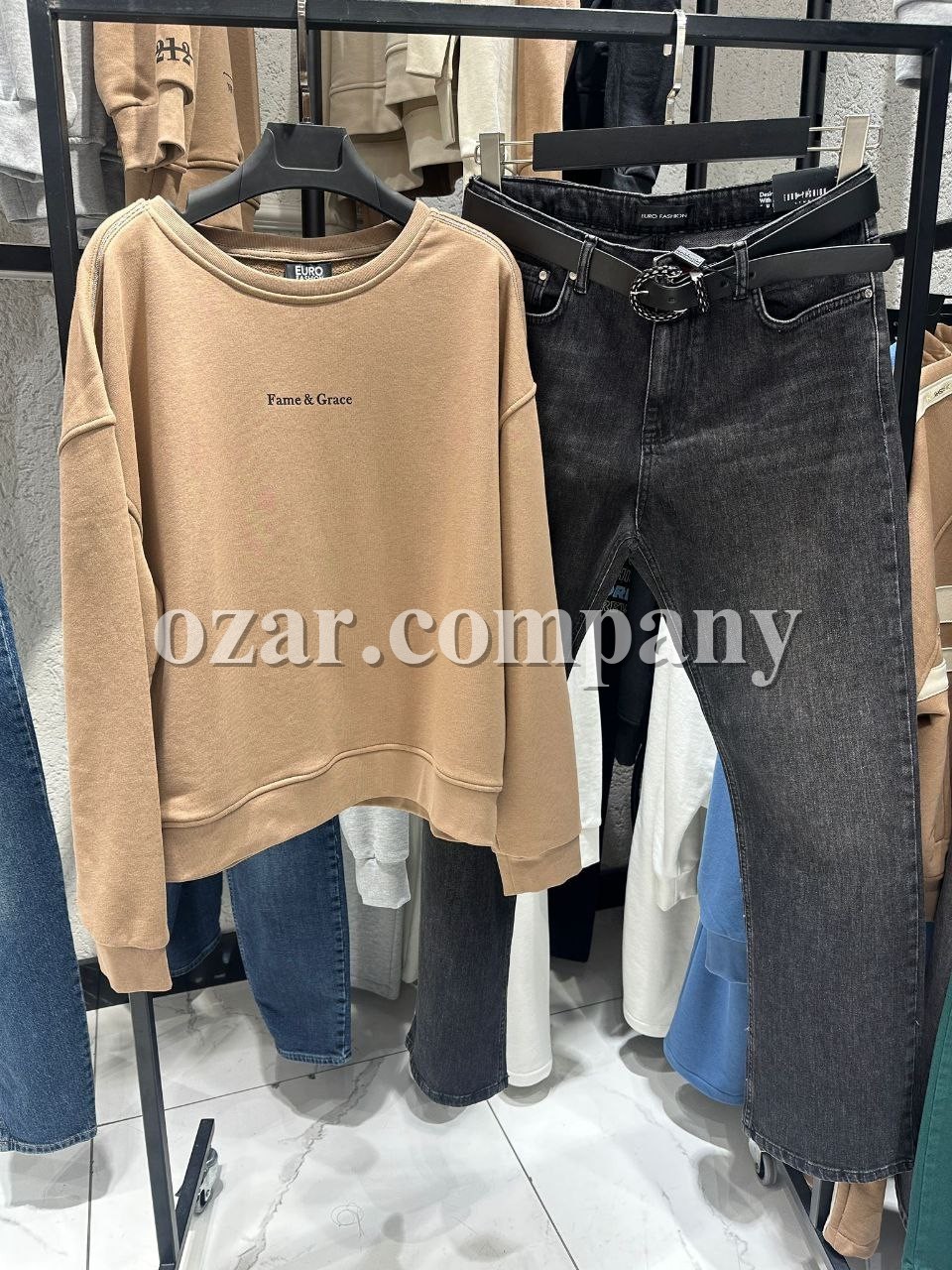 Женские Джинсы Euro Fashion (Большие размеры)