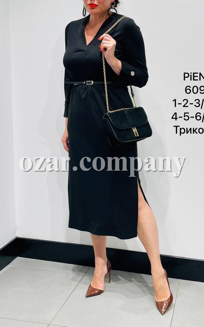 Женское Трикотажное Платье Piena (Большие размеры)