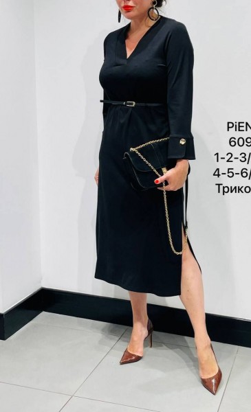 Женское Трикотажное Платье Piena (Большие размеры)