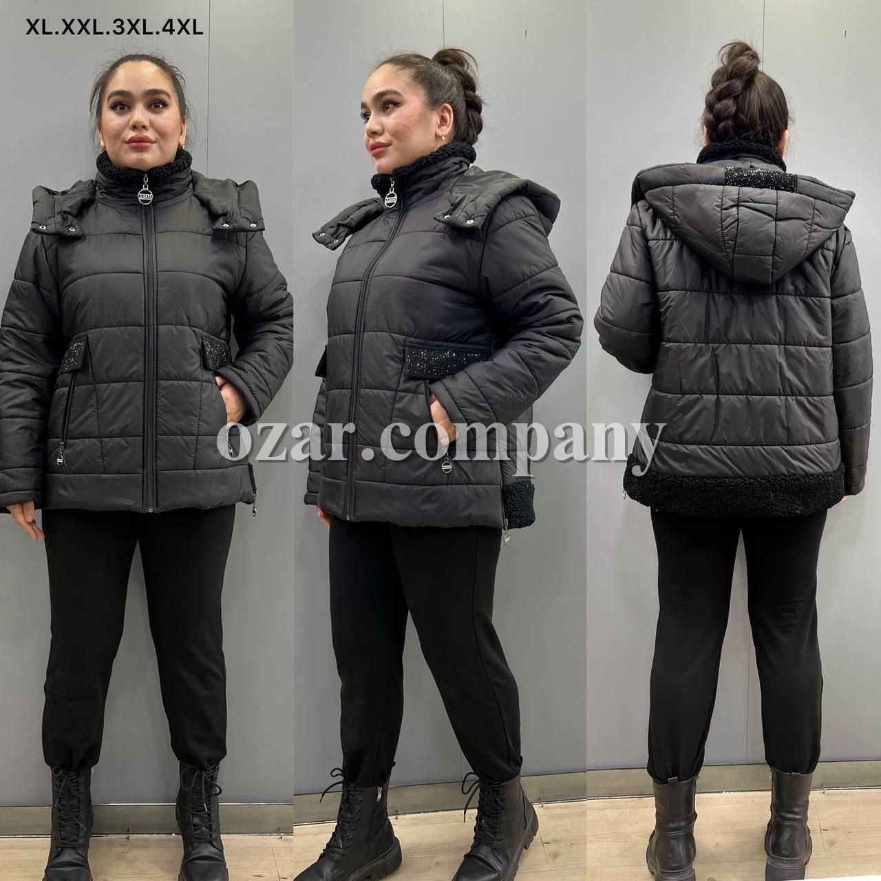 Женская Куртка Amar Moda (Большие размеры)