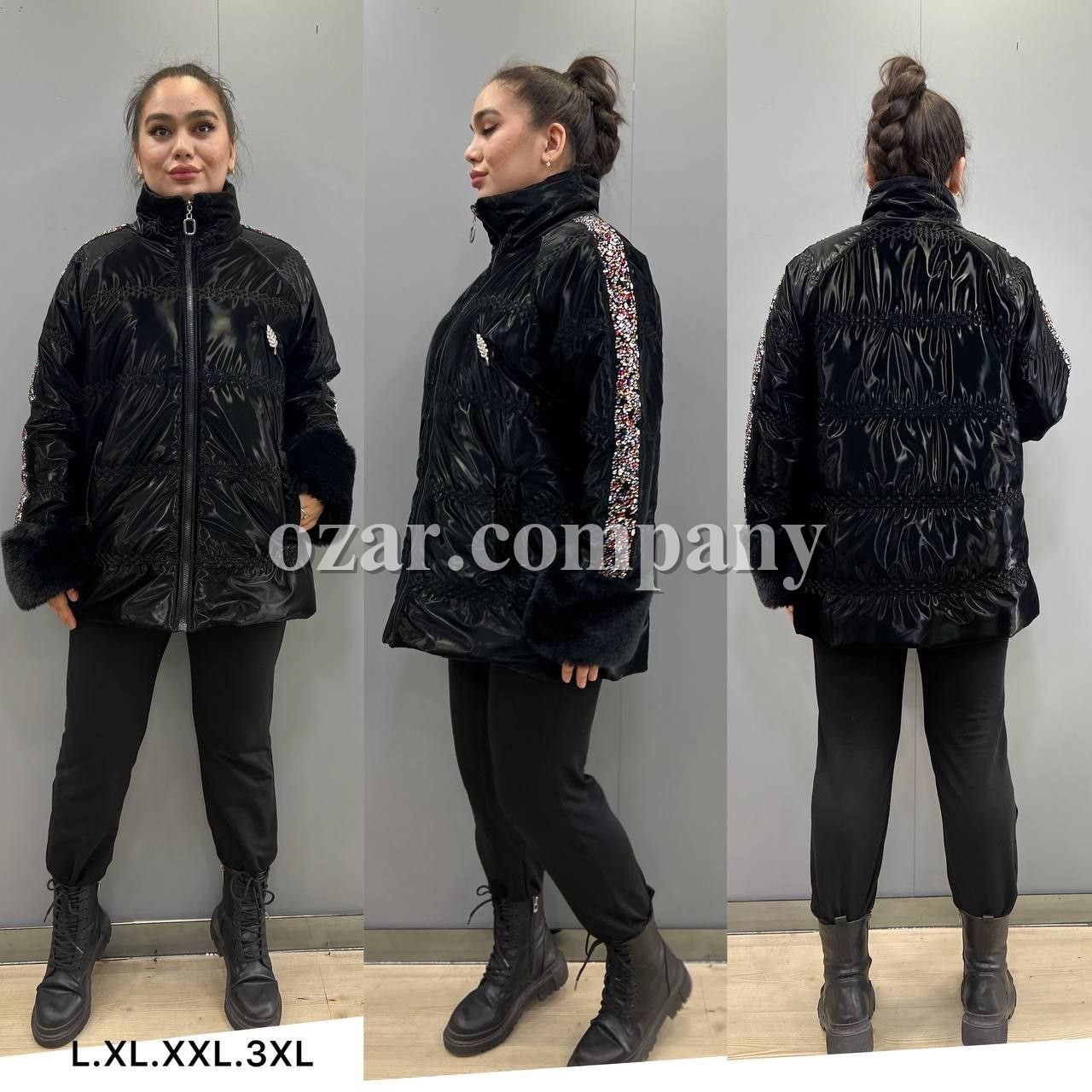 Женская Куртка Amar Moda (Большие размеры)