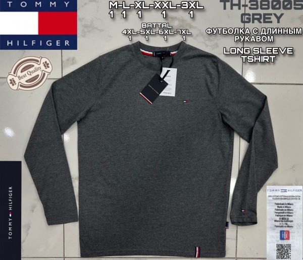 Мужская Футболка На Длинный Рукав Tommy Hilfiger