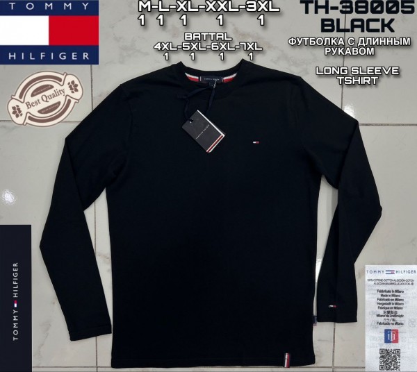 Мужская Футболка На Длинный Рукав Tommy Hilfiger