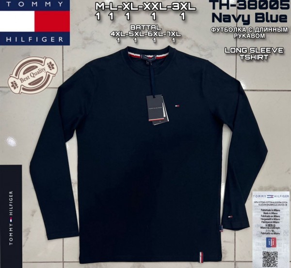 Мужская Футболка На Длинный Рукав Tommy Hilfiger