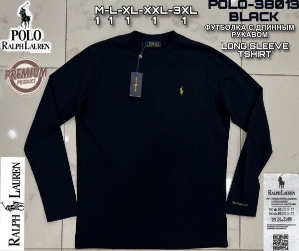 Мужская Футболка На Длинный Рукав Polo