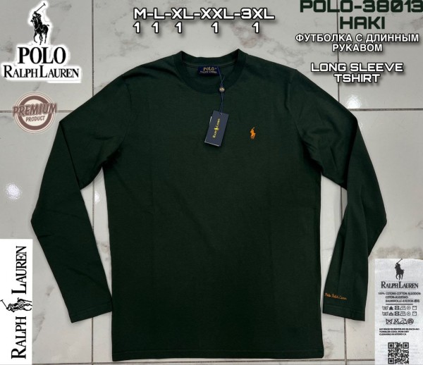 Мужская Футболка На Длинный Рукав Polo