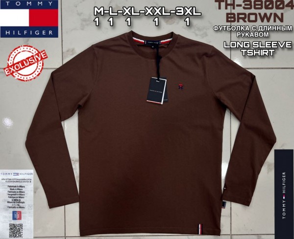 Мужская Футболка На Длинный Рукав Tommy Hilfiger