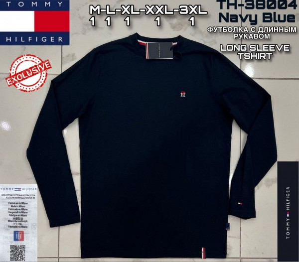 Мужская Футболка На Длинный Рукав Tommy Hilfiger