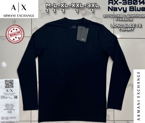Мужская Футболка На Длинный Рукав Armani Exchange