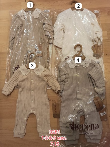 Человечек Для Девочки Berena (1-3-6-9мес.)