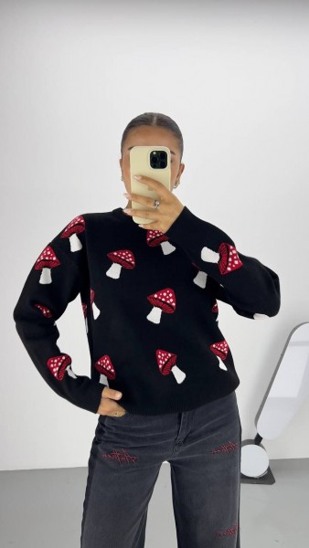 Женский Трикотажный Свитер Cute