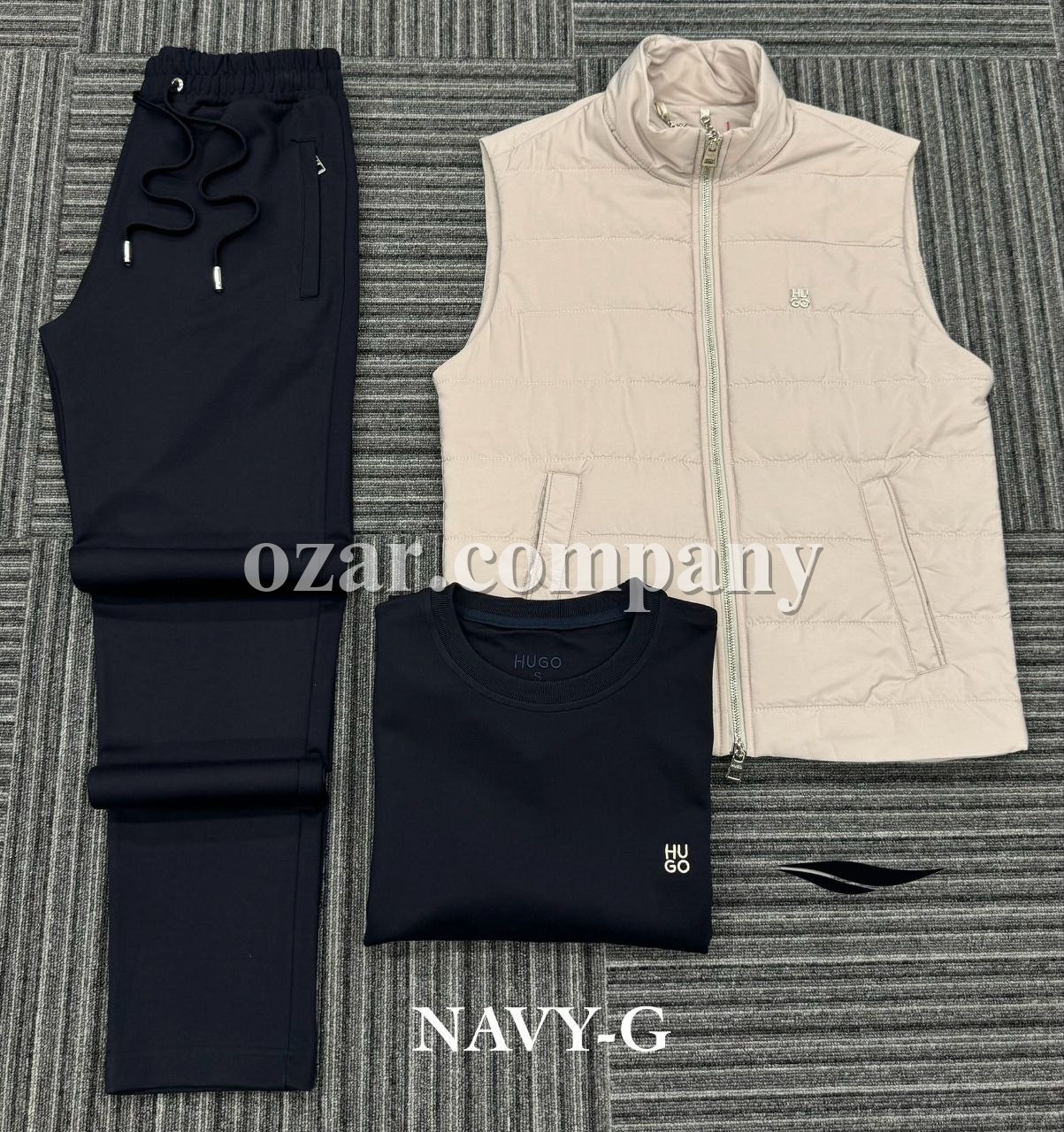 Мужской Костюм Тройка Hugo Boss