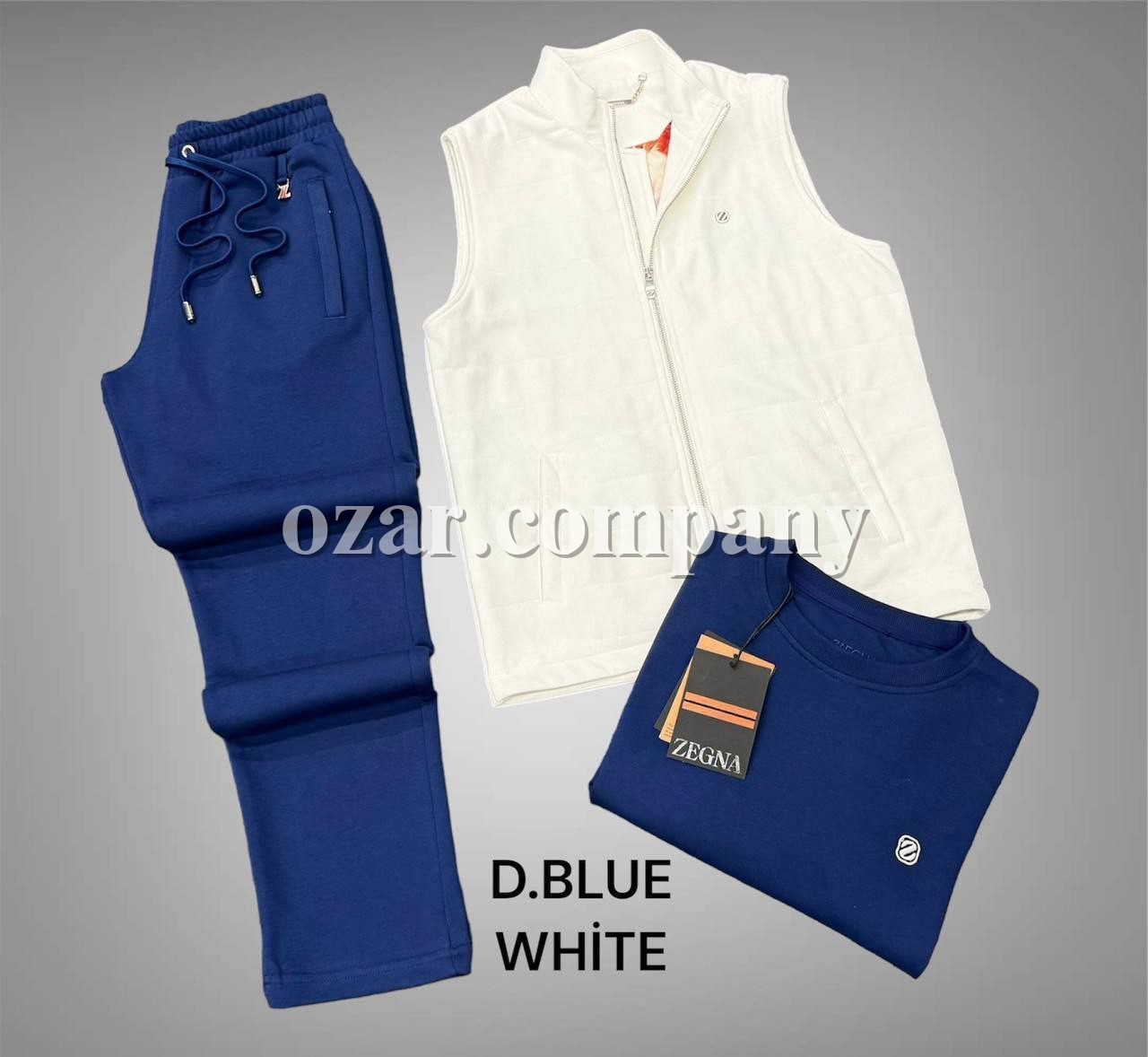 Мужской Костюм Тройка Zegna