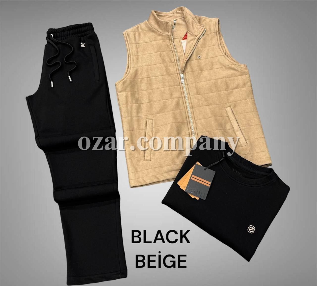 Мужской Костюм Тройка Zegna