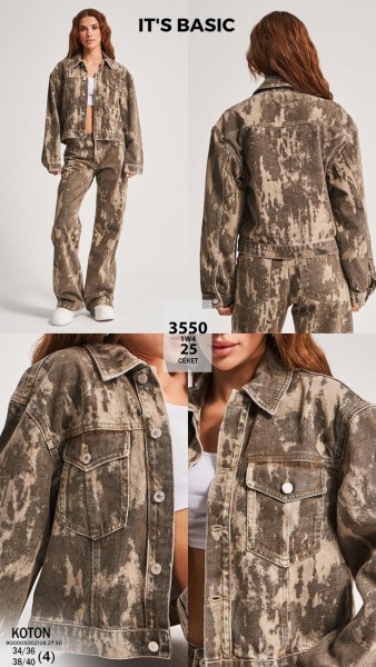 Женский Джинсовый Жакет ITS Basic
