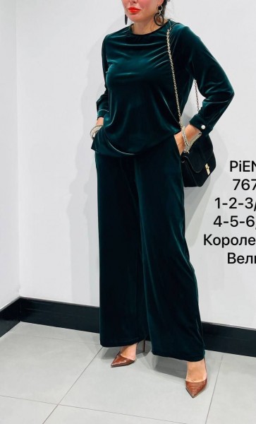 Женский Велюровый Костюм Piena