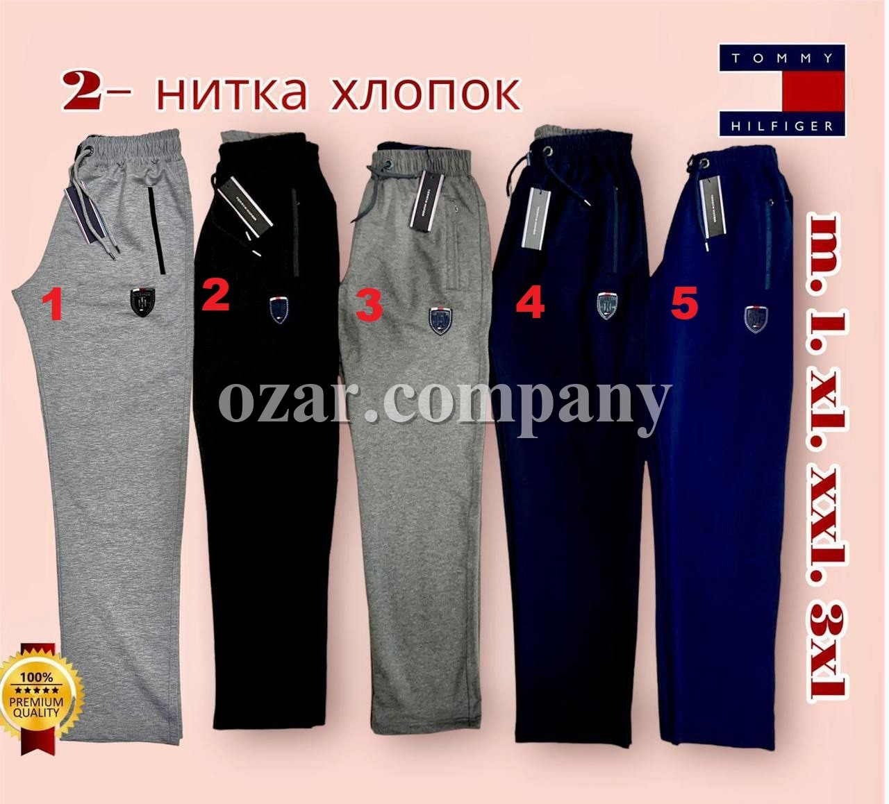 Мужские Спортивные Штаны Tommy Hilfiger