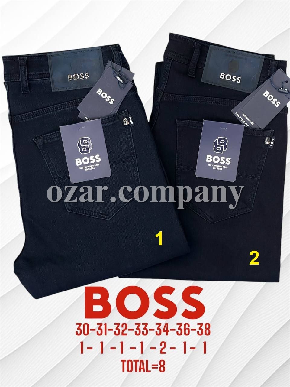 Мужские Джинсы Hugo Boss