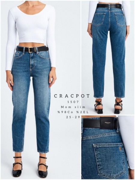 Женские Джинсы Cracpot