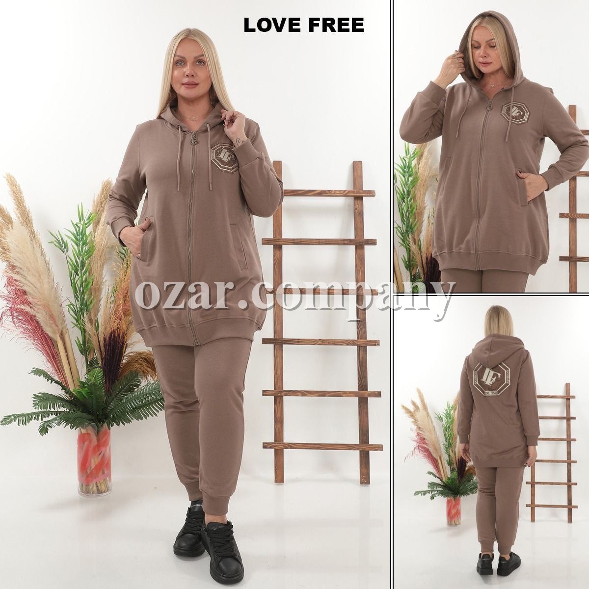 Женский Костюм Love Free (Большие размеры)