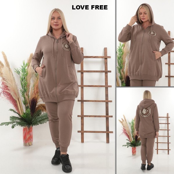 Женский Костюм Love Free (Большие размеры)