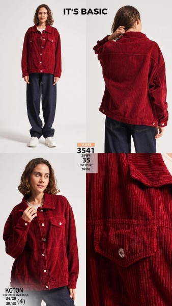 Женский Вельветовый Жакет ITS Basic